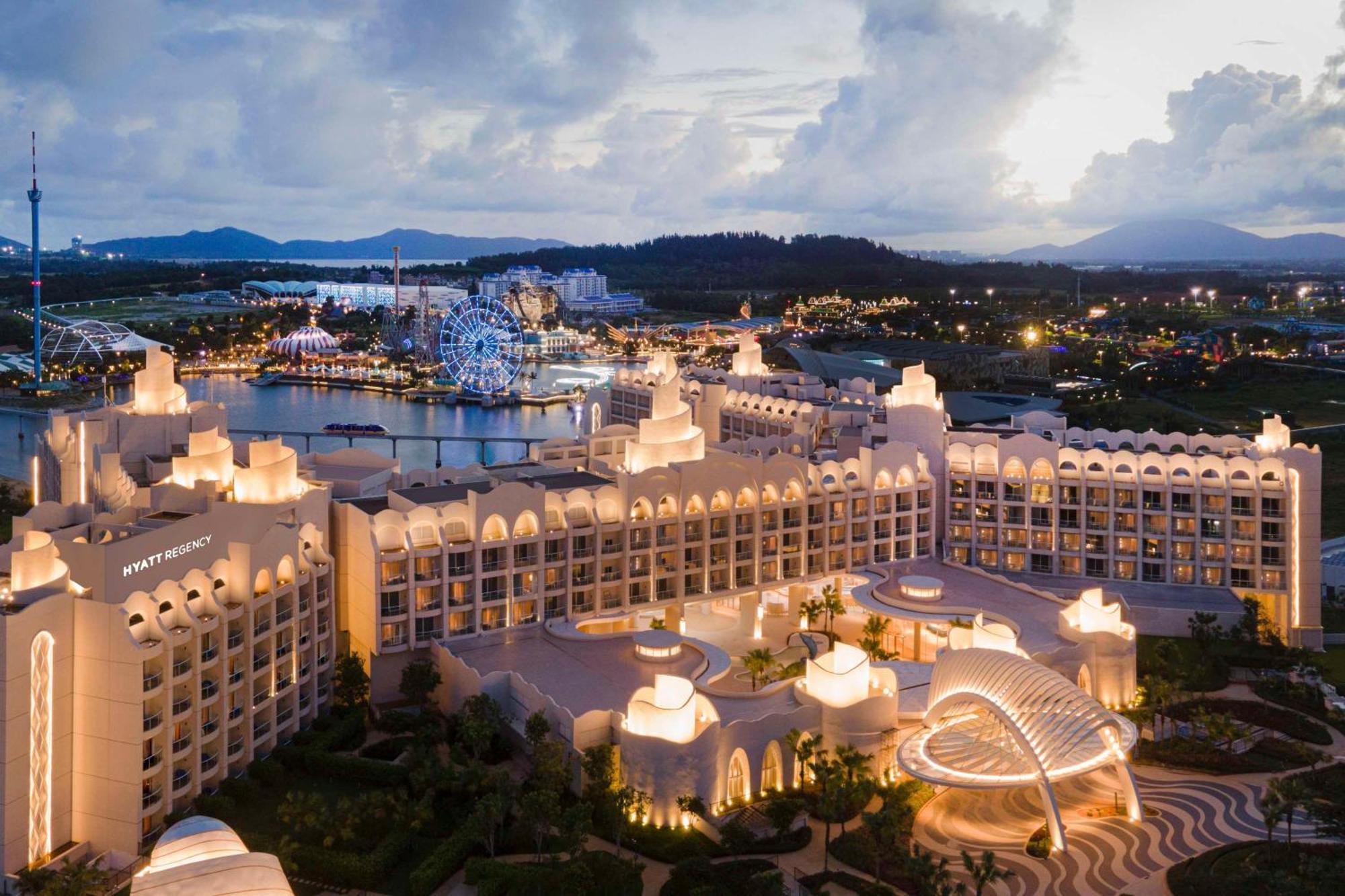 Hyatt Regency Hainan Ocean Paradise Resort Санья Экстерьер фото