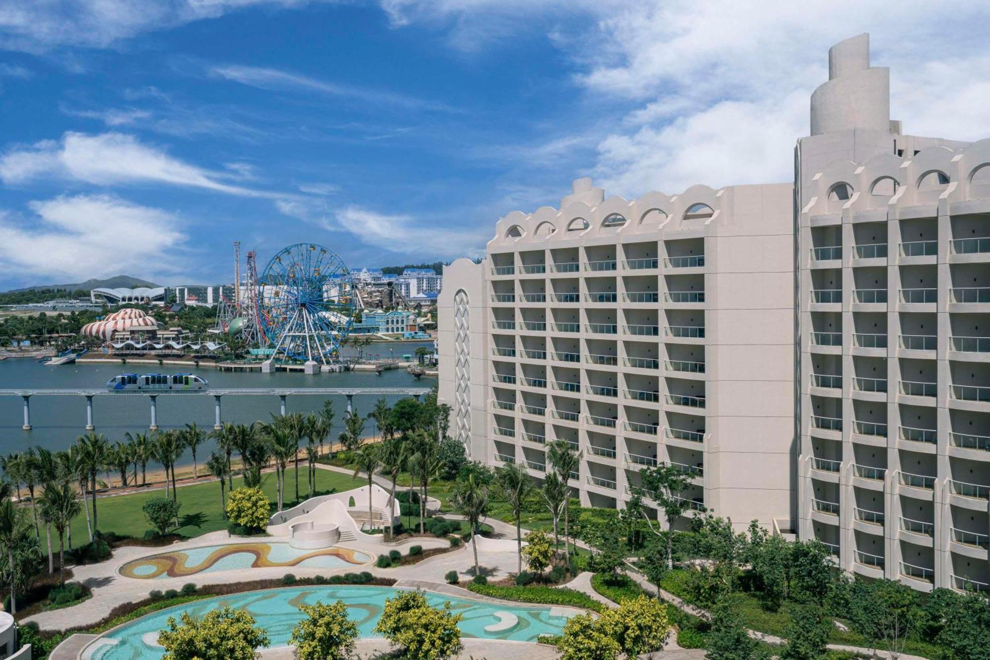 Hyatt Regency Hainan Ocean Paradise Resort Санья Экстерьер фото